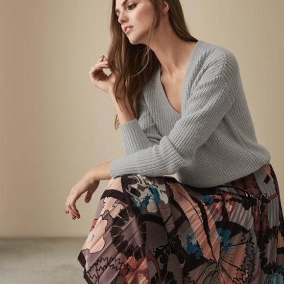 Reiss Dresses & Skirts - Reiss Lolita - Pleated Midi Skirt In Multi